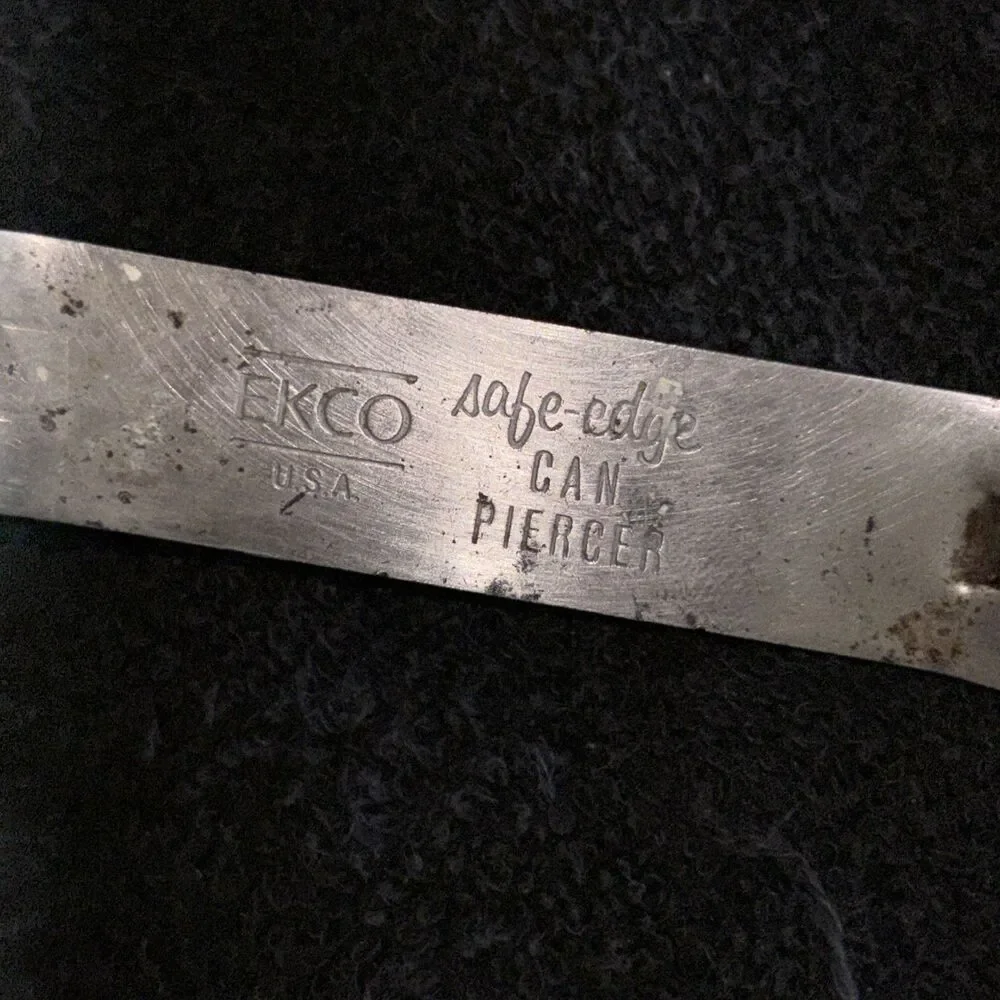 Vintage EKCO Safe-Edge Can Piercer Bottle Opener Made In USA